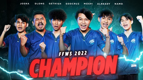 FFWS 2022: EVOS Phoenix lên ngôi vô địch, HQ Esports đứng bét bảng
